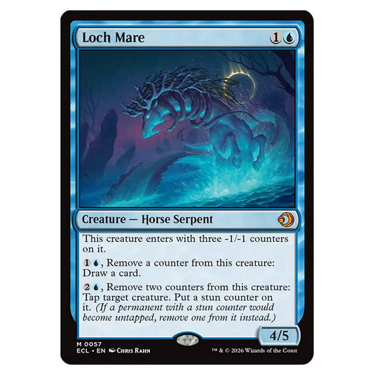Loch Mare 0057 card from the Magic The Gathering set Lorwyn Eclipsed