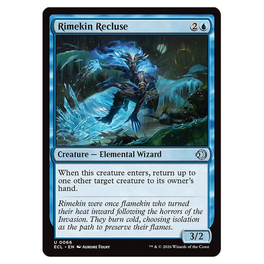 Rimekin Recluse 0066 card from the Magic The Gathering set Lorwyn Eclipsed