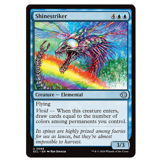 Shinestriker 0068 card from the Magic The Gathering set Lorwyn Eclipsed