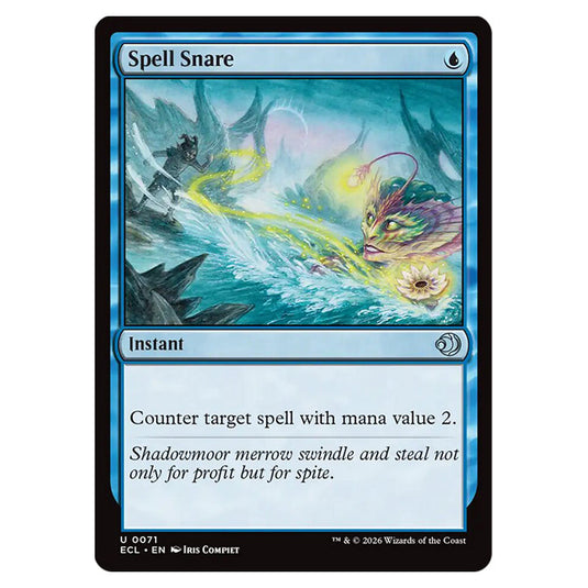 Spell Snare 0071 card from the Magic The Gathering set Lorwyn Eclipsed