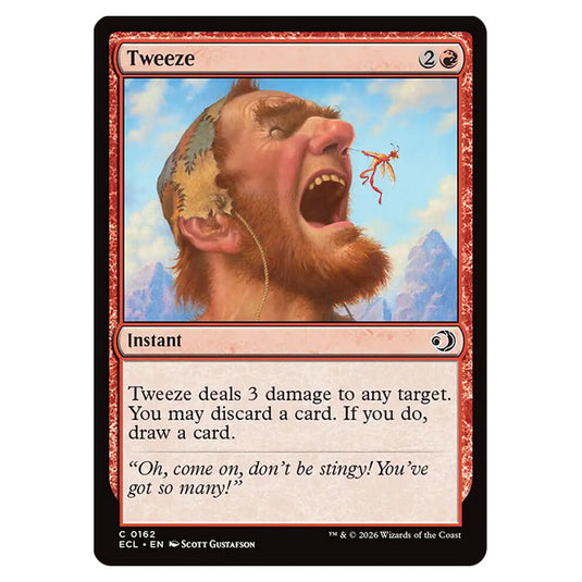 Tweeze 0162 card from the Magic The Gathering set Lorwyn Eclipsed