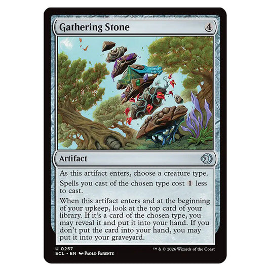 Gathering Stone 0257 card from the Magic The Gathering set Lorwyn Eclipsed