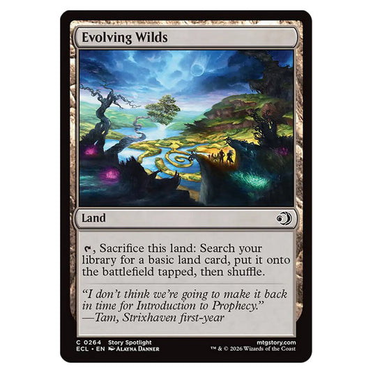 Evolving Wilds 0264 card from the Magic The Gathering set Lorwyn Eclipsed
