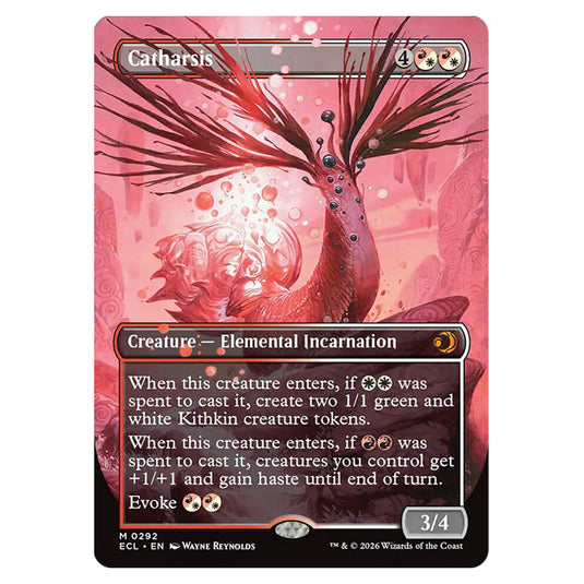 Catharsis 0292 card from the Magic The Gathering set Lorwyn Eclipsed