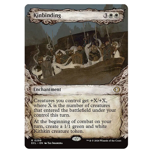 Kinbinding 0299 card from the Magic The Gathering set Lorwyn Eclipsed