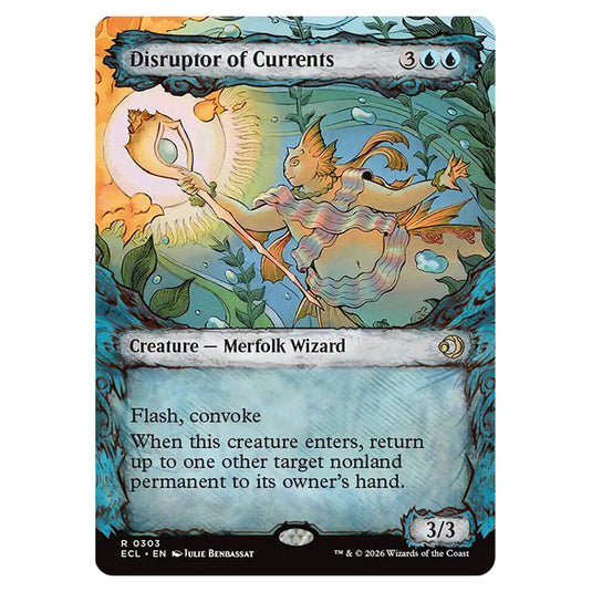 Disruptor of Currents 0303 card from the Magic The Gathering set Lorwyn Eclipsed