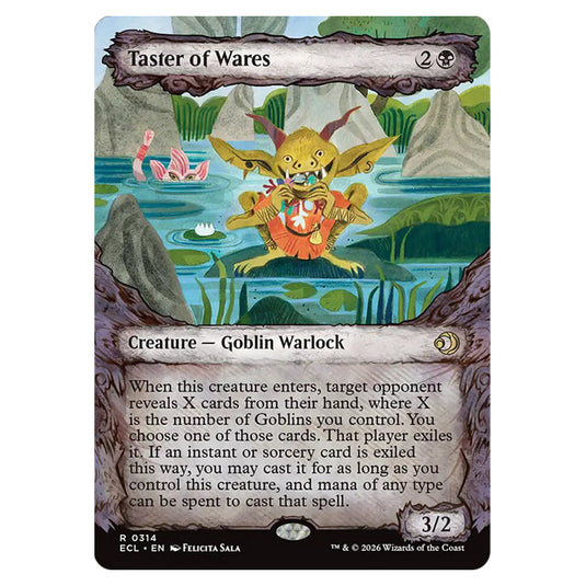 Taster of Wares 0314 card from the Magic The Gathering set Lorwyn Eclipsed