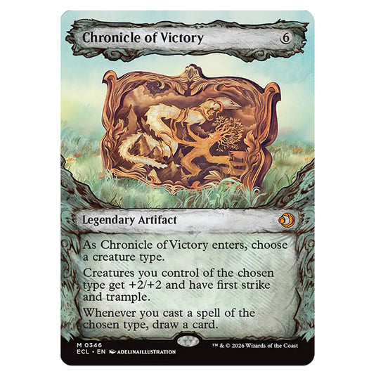 Chronicle of Victory 0346 card from the Magic The Gathering set Lorwyn Eclipsed