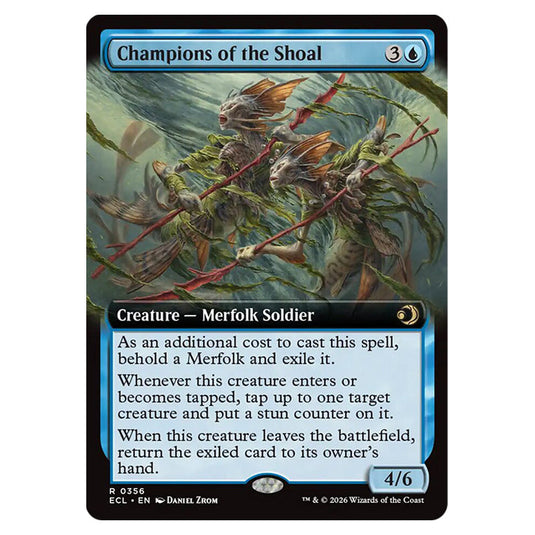Champions of the Shoal 0356 card from the Magic The Gathering set Lorwyn Eclipsed