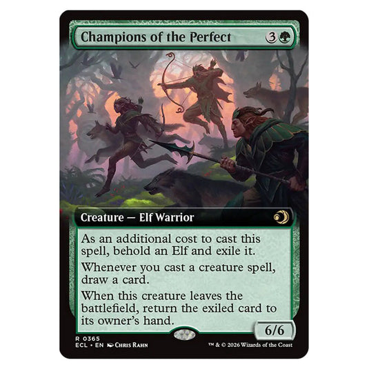 Champions of the Perfect 0365 card from the Magic The Gathering set Lorwyn Eclipsed