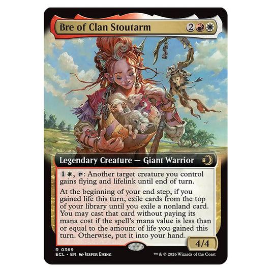 Bre of Clan Stoutarm 0369 card from the Magic The Gathering set Lorwyn Eclipsed