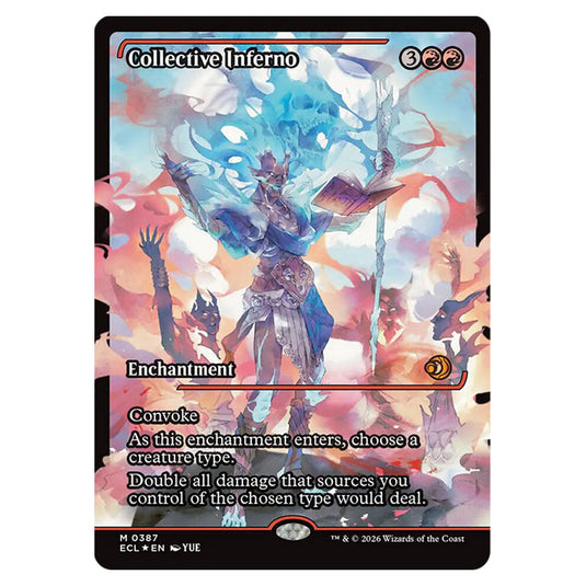 Collective Inferno 0387 card from the Magic The Gathering set Lorwyn Eclipsed