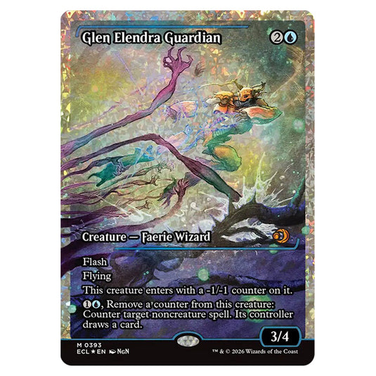 Glen Elendra Guardian 0393 card from the Magic The Gathering set Lorwyn Eclipsed