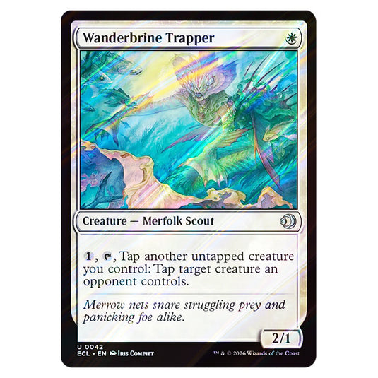 Wanderbrine Trapper 0042 card from the Magic The Gathering set Lorwyn Eclipsed