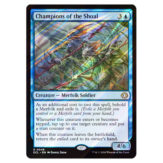 Champions of the Shoal 0046 card from the Magic The Gathering set Lorwyn Eclipsed