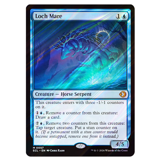 Loch Mare 0057 card from the Magic The Gathering set Lorwyn Eclipsed