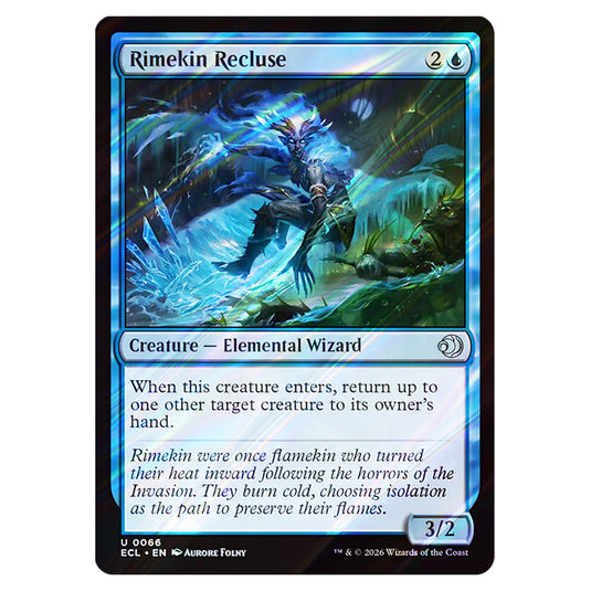 Rimekin Recluse 0066 card from the Magic The Gathering set Lorwyn Eclipsed