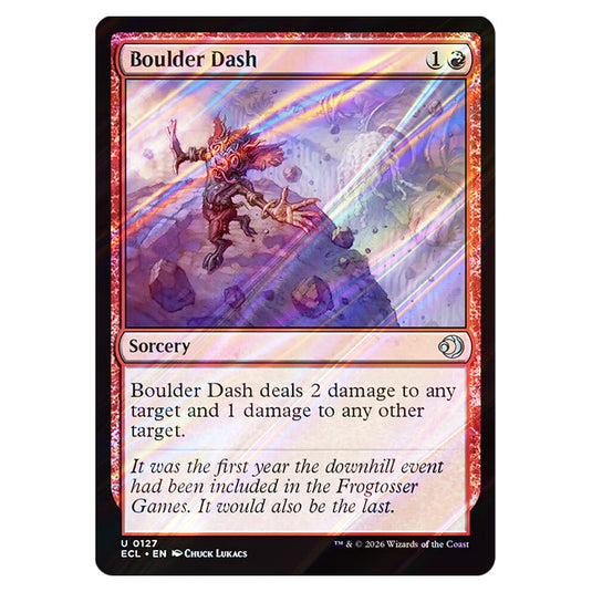 Boulder Dash 0127 card from the Magic The Gathering set Lorwyn Eclipsed