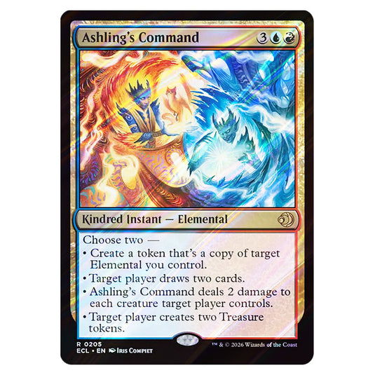 Ashling's Command 0205 card from the Magic The Gathering set Lorwyn Eclipsed