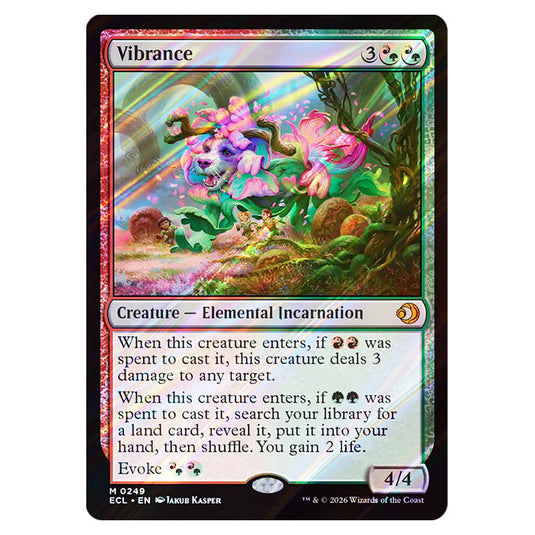 Vibrance 0249 card from the Magic The Gathering set Lorwyn Eclipsed