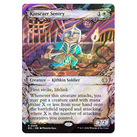 Kinscaer Sentry 0300 card from the Magic The Gathering set Lorwyn Eclipsed