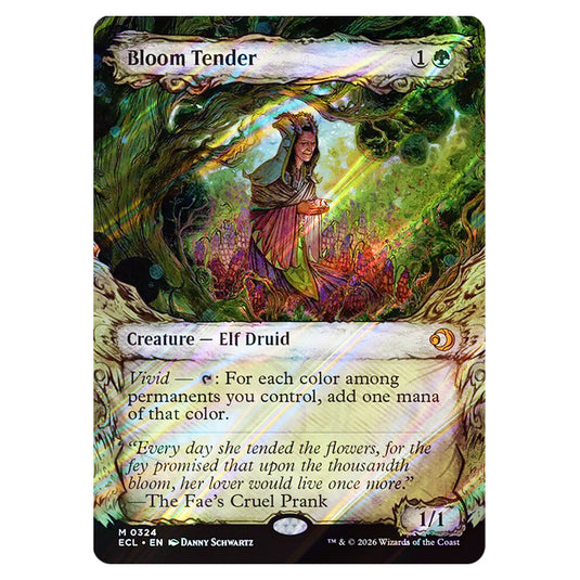 Bloom Tender 0324 card from the Magic The Gathering set Lorwyn Eclipsed
