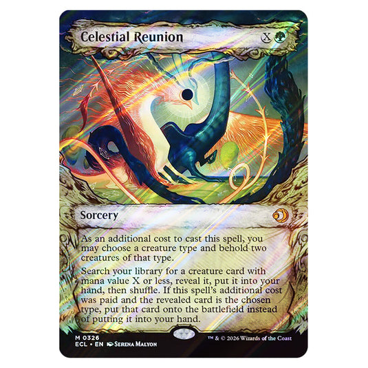 Celestial Reunion 0326 card from the Magic The Gathering set Lorwyn Eclipsed