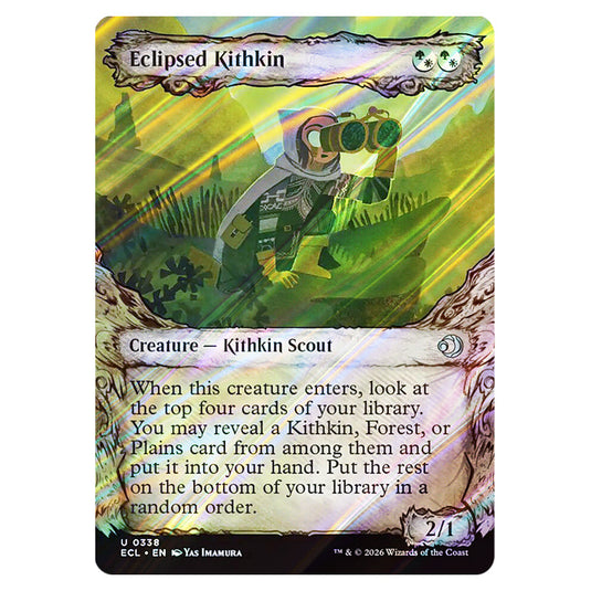 Eclipsed Kithkin 0338 card from the Magic The Gathering set Lorwyn Eclipsed