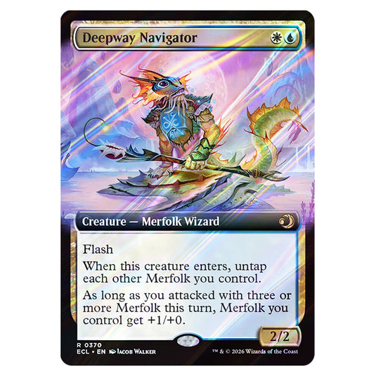 Deepway Navigator 0370 card from the Magic The Gathering set Lorwyn Eclipsed