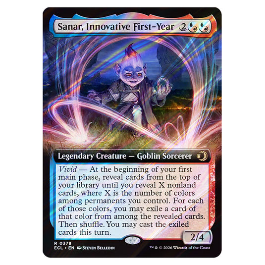 Sanar, Innovative First-Year 0378 card from the Magic The Gathering set Lorwyn Eclipsed
