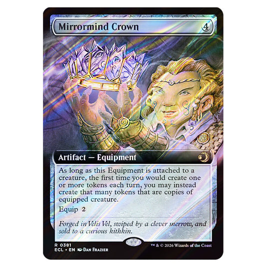 Mirrormind Crown 0381 card from the Magic The Gathering set Lorwyn Eclipsed