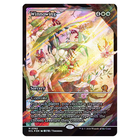 Winnowing 0382 card from the Magic The Gathering set Lorwyn Eclipsed