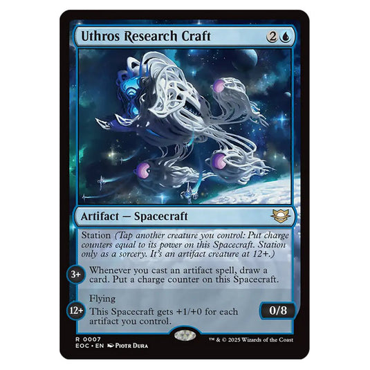 Uthros Research Craft 0007 card from the Magic The Gathering set Edge of Eternities - Commander