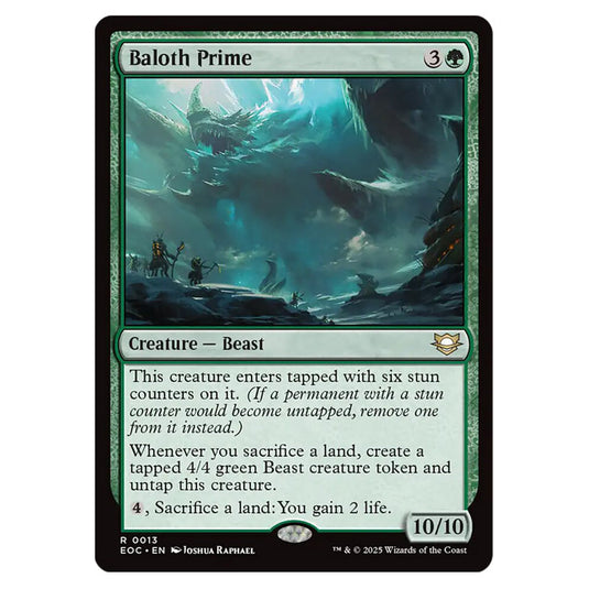 Baloth Prime 0013 card from the Magic The Gathering set Edge of Eternities - Commander