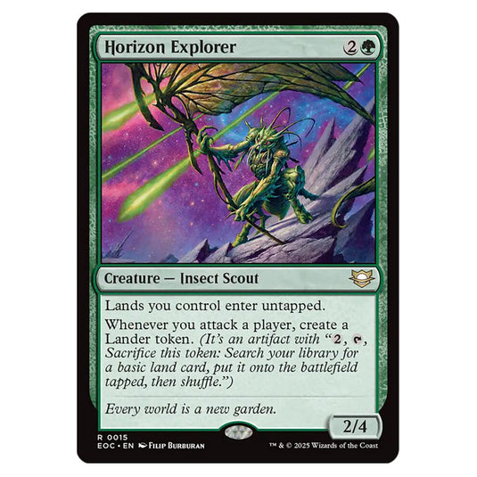 Horizon Explorer 0015 card from the Magic The Gathering set Edge of Eternities - Commander