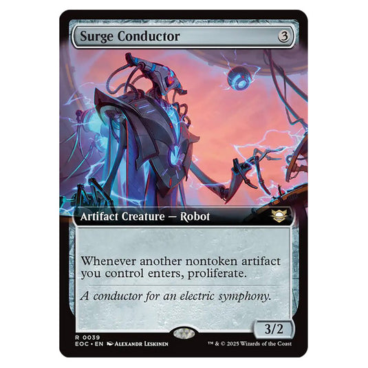 Surge Conductor 0039 card from the Magic The Gathering set Edge of Eternities - Commander