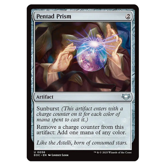 Pentad Prism 0056 card from the Magic The Gathering set Edge of Eternities - Commander
