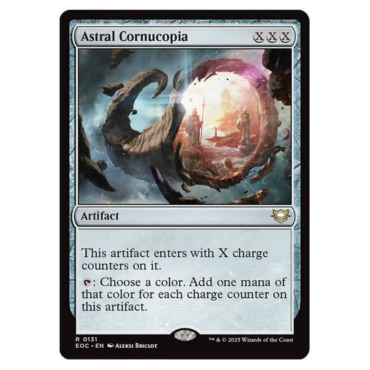 Astral Cornucopia 0131 card from the Magic The Gathering set Edge of Eternities - Commander