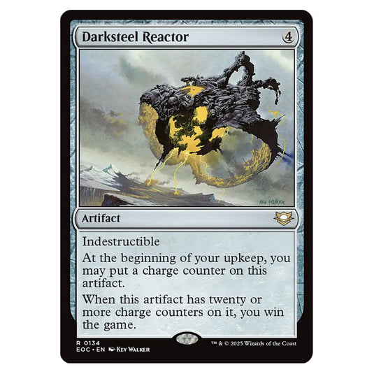 Darksteel Reactor 0134 card from the Magic The Gathering set Edge of Eternities - Commander