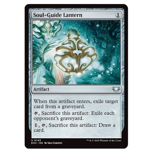 Soul-Guide Lantern 0143 card from the Magic The Gathering set Edge of Eternities - Commander