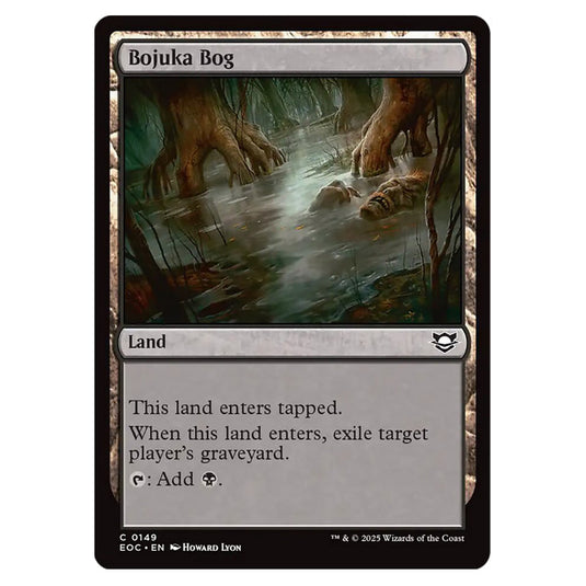 Bojuka Bog 0149 card from the Magic The Gathering set Edge of Eternities - Commander