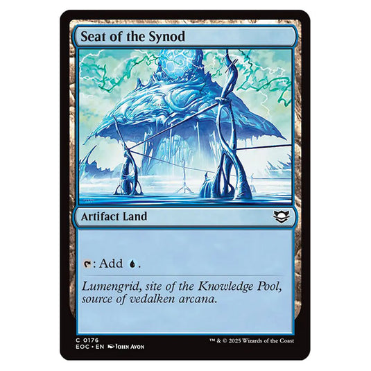 Seat of the Synod 0176 card from the Magic The Gathering set Edge of Eternities - Commander