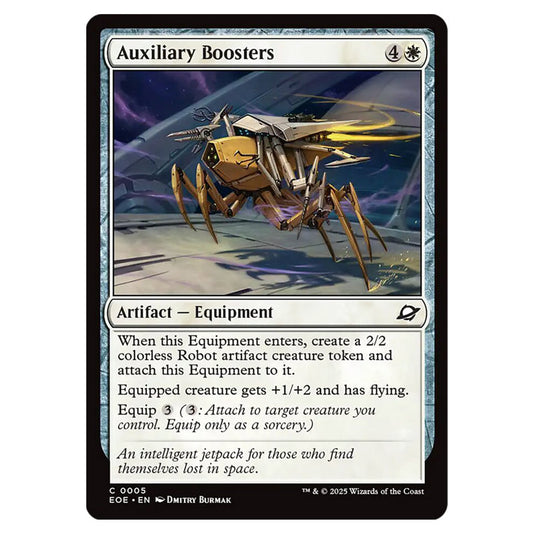 Auxiliary Boosters 0005 card from the Magic The Gathering set Edge of Eternities