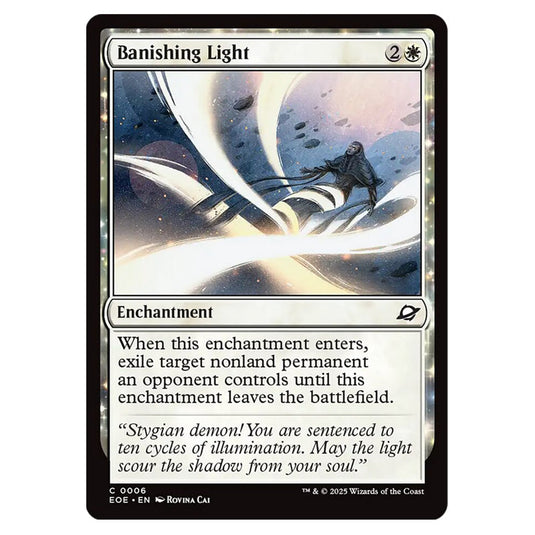 Banishing Light 0006 card from the Magic The Gathering set Edge of Eternities