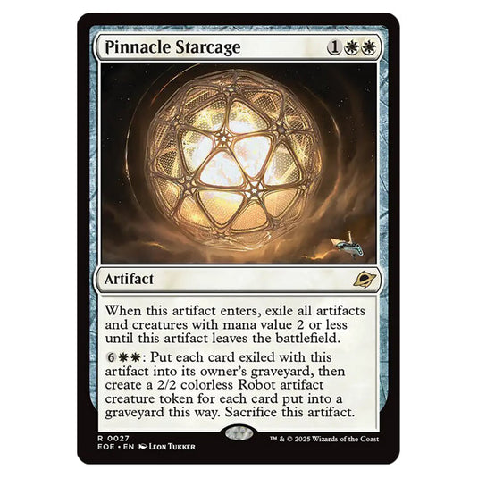 Pinnacle Starcage 0027 card from the Magic The Gathering set Edge of Eternities