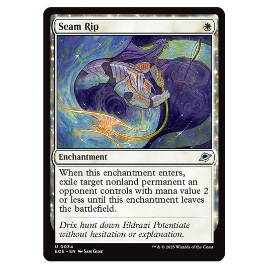 Seam Rip 0034 card from the Magic The Gathering set Edge of Eternities