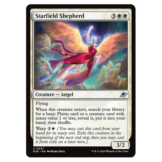 Starfield Shepherd 0037 card from the Magic The Gathering set Edge of Eternities