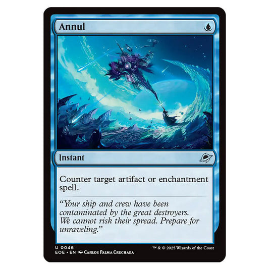 Annul 0046 card from the Magic The Gathering set Edge of Eternities