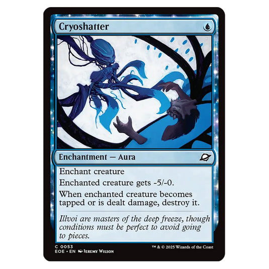 Cryoshatter 0053 card from the Magic The Gathering set Edge of Eternities