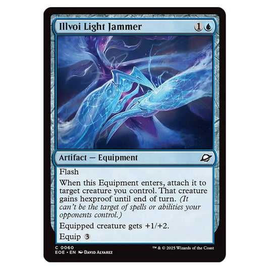 Illvoi Light Jammer 0060 card from the Magic The Gathering set Edge of Eternities
